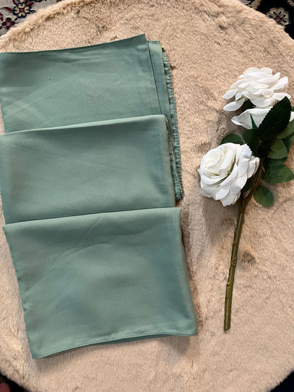 Cruise Blue | Matte Chiffon Hijab - Elegance Redefined | 180*75 Size