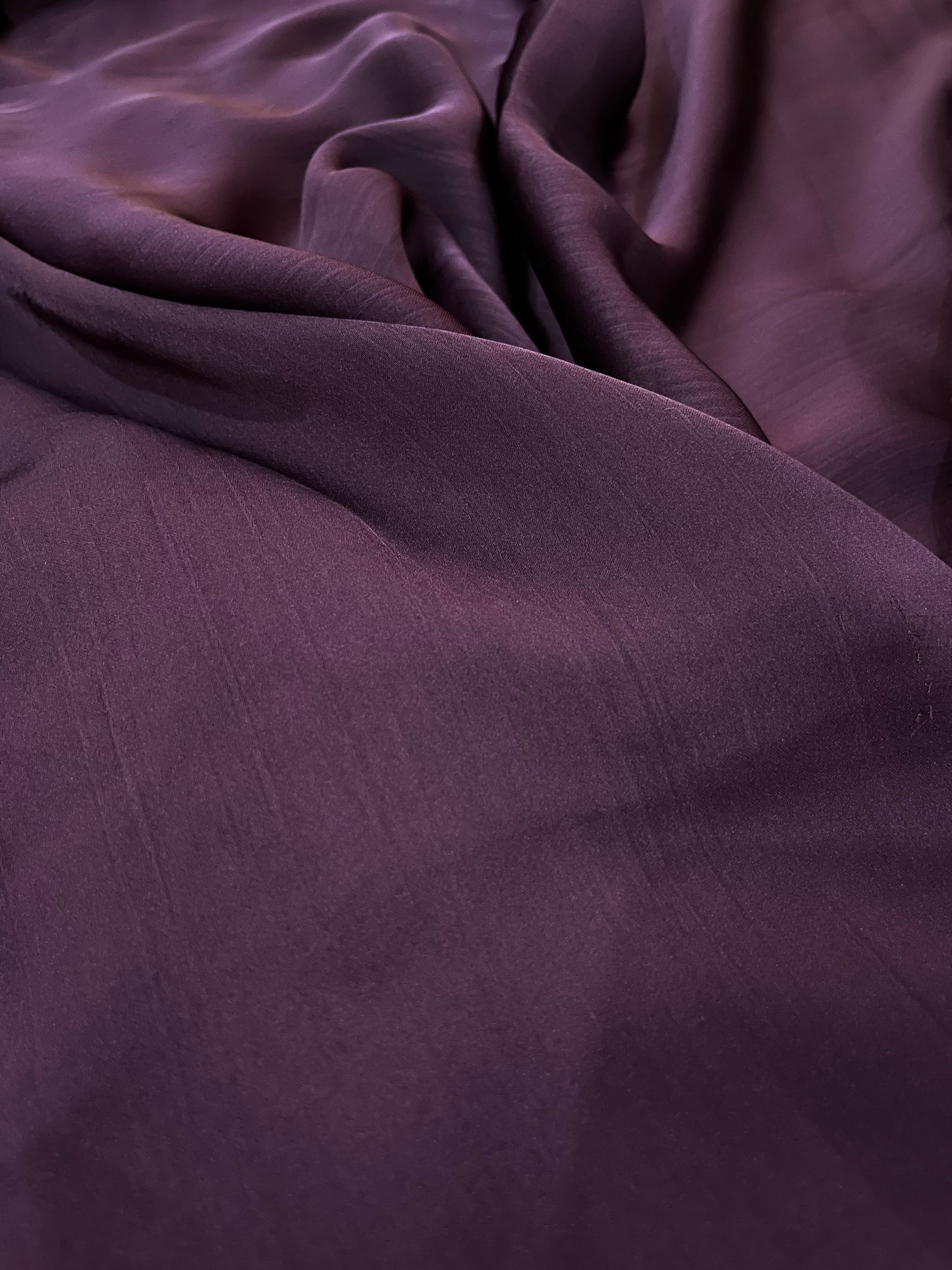 Fig Purple Shine | Muna Satin Hijab - Elegance Redefined | 180*75 Size