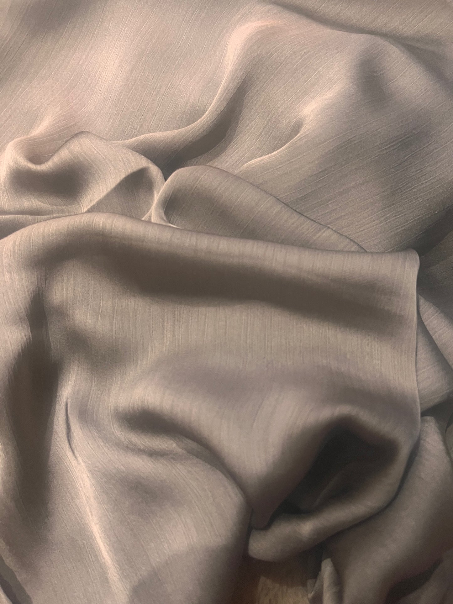 Light Golden Shine | Muna Satin Hijab - Elegance Redefined | 180*75 Size