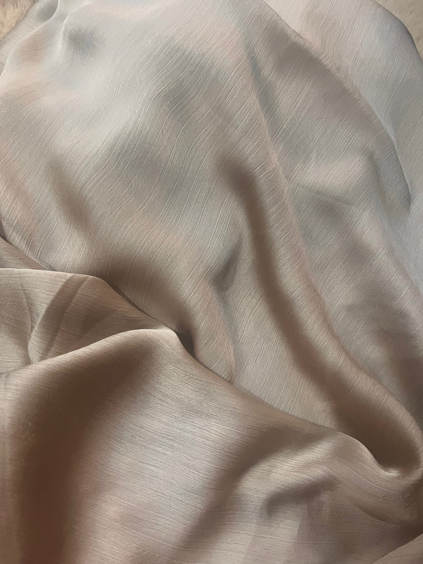 Light Golden Shine | Muna Satin Hijab - Elegance Redefined | 180*75 Size