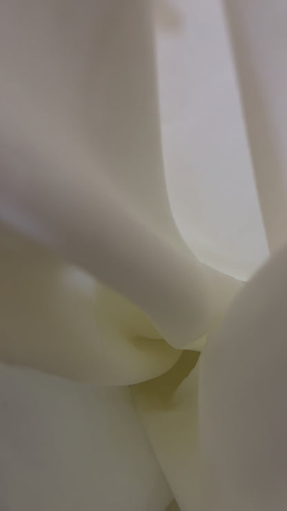 Cloud White | Matte Chiffon Hijab - Elegance Redefined | 180*75 Size